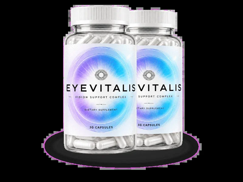 EyeVitalis 2-bottle vision support supplement package